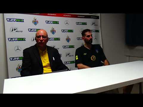 Armaghani Saeed és Czirbus József értékelése a Jászberényi KSE - Óbudai Kaszások mérkőzést követően