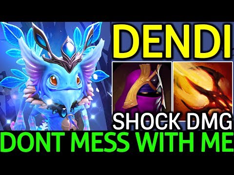 DENDI Dota 2 [Puck] Don't Mess With Me - Insane Shock Damage