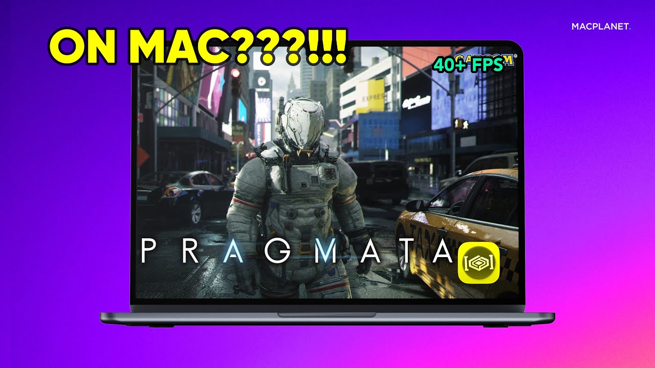 Pragmata DEMO on MacBook Air — CrossOver Performance & Gameplay