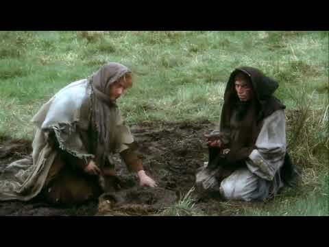 Monty Python and the Holy Grail – King Arthur meets his subjects