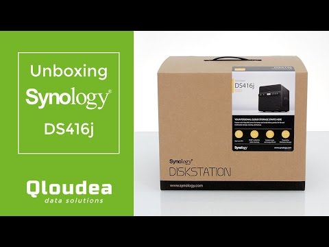 Unboxing Synology DS416j