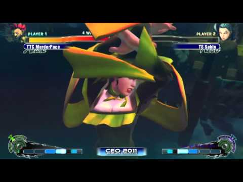 TTC Tokido vs TS Sabin Winners Finals CEO 2011 SSF4 AE Singles