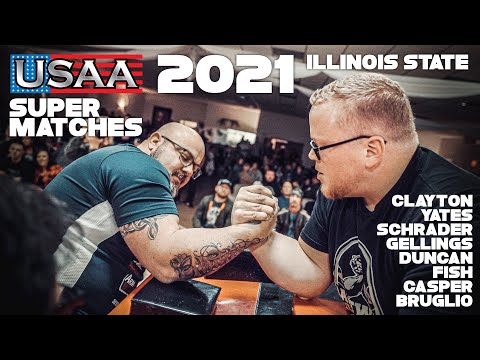 2021 USAA Illinois State Armwrestling Championship - The Supermatches