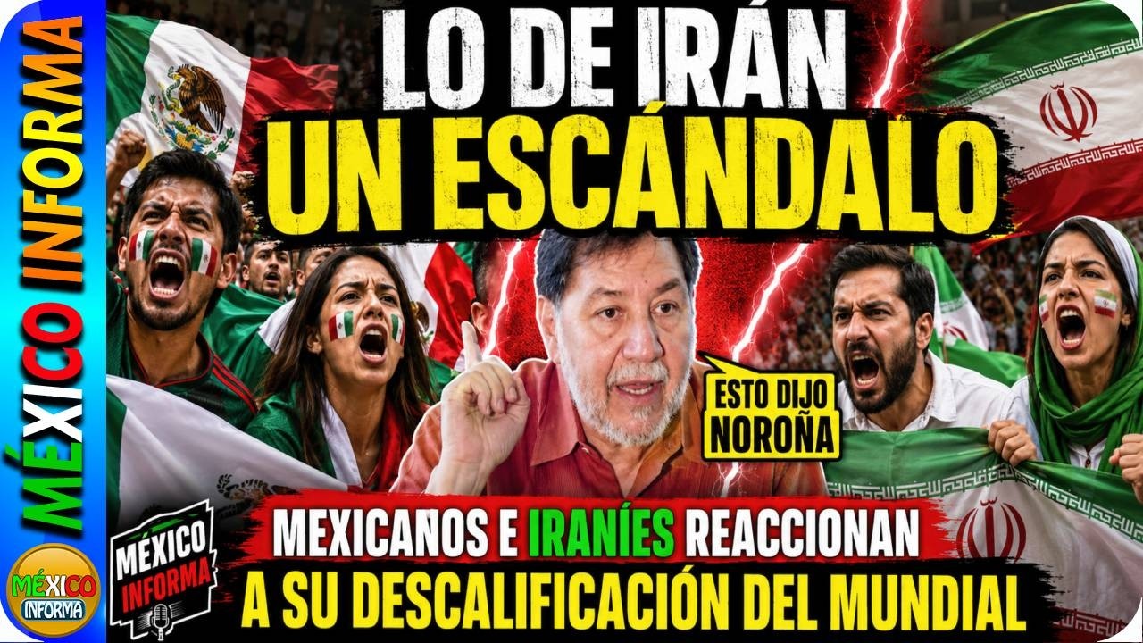 SE VAN DE MÉXICO. IRANÍES AGRADECEN A LOS MEXICANOS TANTA HOSPITALIDAD. NOROÑA NO SE GUARDÓ NADA.