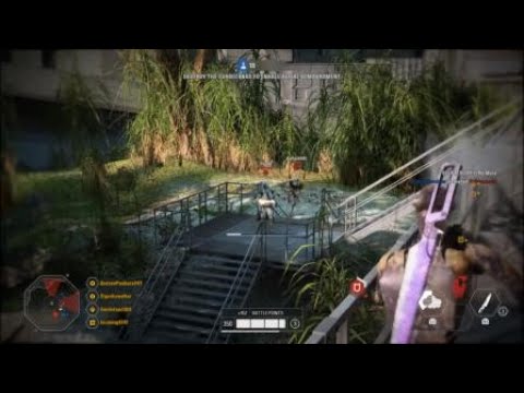 STAR WARS Battlefront 2 Commando Droid Kills 2 Heroes