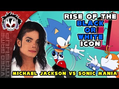 Rise of the Black Or White Icon - Michael Jackson vs Sonic Mania