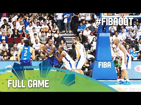 France v Philippines - Full Game - 2016 FIBA Olympic Qualifying Tournament - Philippines