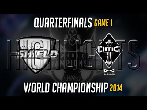 Najin Shield vs OMG Game 1 Highlights Quarter-final | LoL S4 World Championship 2014 NWS vs OMG