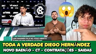 ATUALIZAÇÃO DIEGO HENANDEZ  E REMO - PACOTÃO DE REFORÇOS - NOVO BAENÃO - CT SAINDO