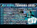 DJ TIKTOK TERBARU 2025 DJ BINTANG 5 TENXI X TOR MONITOR KETUA DJ TOR MONITOR KETUA X TABOLA BALE