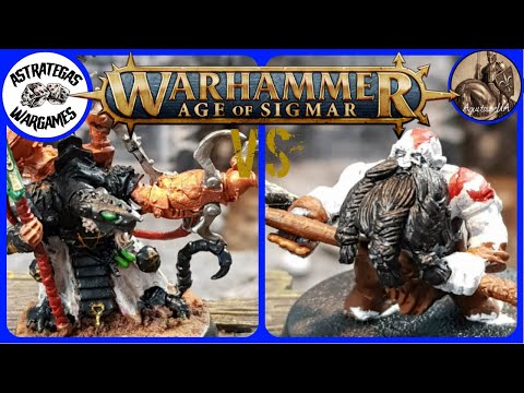 ⚡️AGE OF SIGMAR⚡️#4 Skaven VS FyreSlayers - ENCUENTRO FORTUITO
