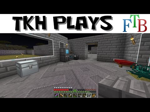 FTB Infinity Lite #9 - Base Building (Modded Minecraft 1.10)