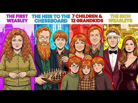 The Lives of ALL 21 Weasleys in Harry Potter EXPLAINED in Detail