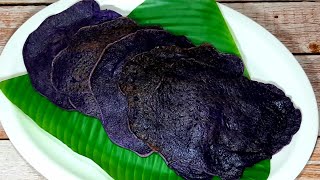PARIRUTONG PANCAKE OF QUEZON | Purple Glutinous Rice Flour Pancake