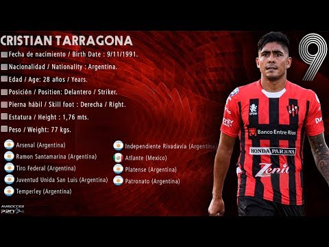 Cristian Tarragona #9 // Delantero - Striker //  Patronato 2020