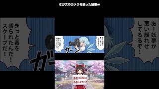 【東方AI漫画】東方茶番：⑨がカメラを拾った結果ｗ 妖夢のホワイト生活を激写してみた