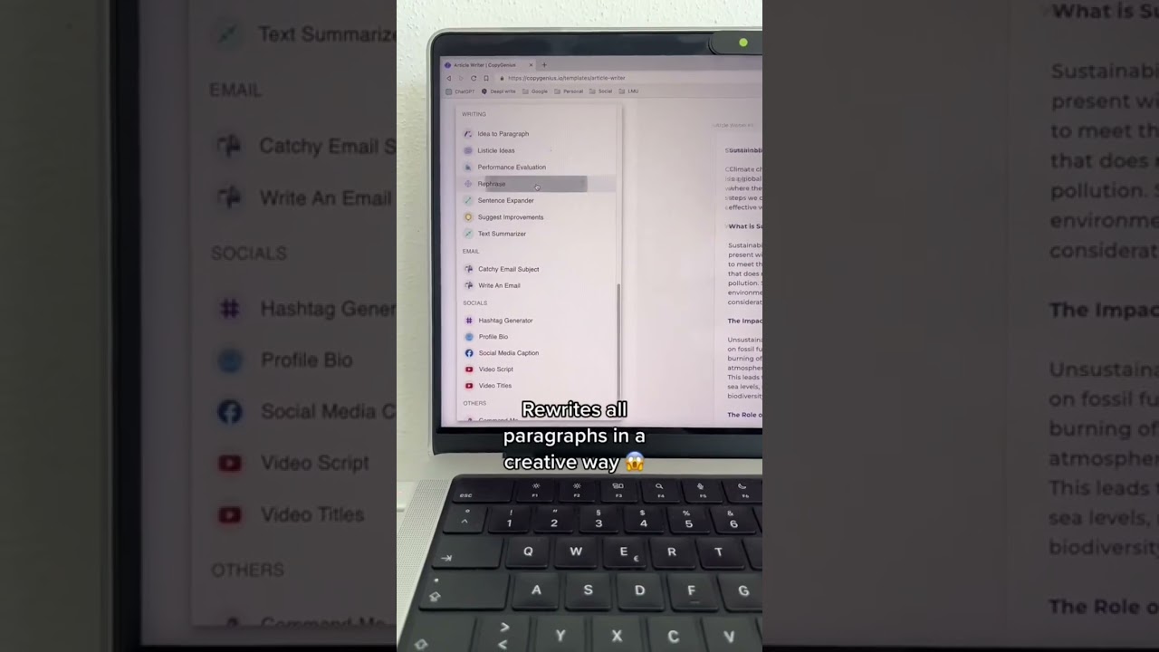 Quillbot can be detected for plagiarism use this instead 😱#ai #chatgpt #study #essay