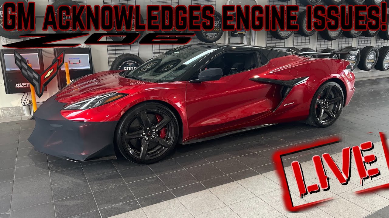 2023 C8 Corvette Z06 ENGINE TICKING ISSUE service bulletin, order constraints for MAY and MORE!