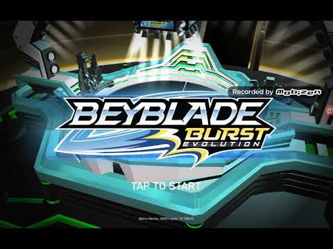 First beyblade app video fighting with nova Neptune