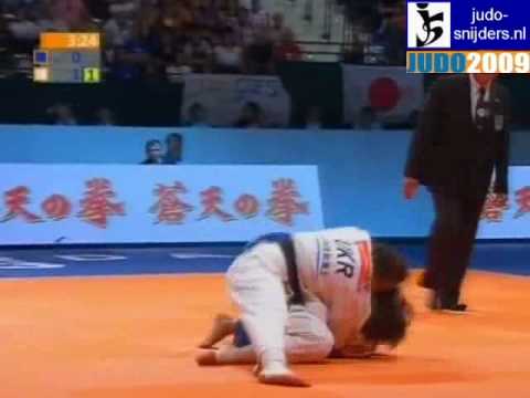 Judo 2009 Rotterdam: Heide Wollert (GER) - Maryna Pryshchepa (UKR) [-78kg].