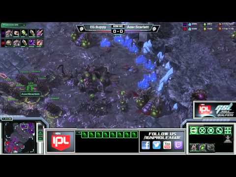 Scarlett vs Suppy - Game 1 - GSL WC Qualifier