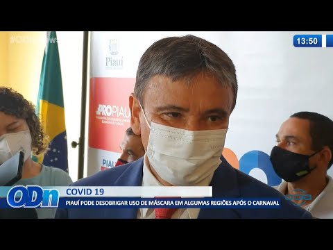 Piauí pode desobrigar uso de máscara em algumas regiões após o Carnaval 21 02 2022