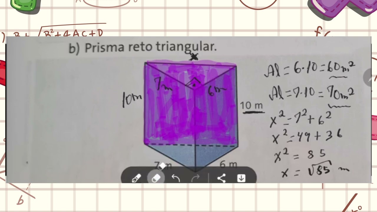 Estudando: Área do Prisma