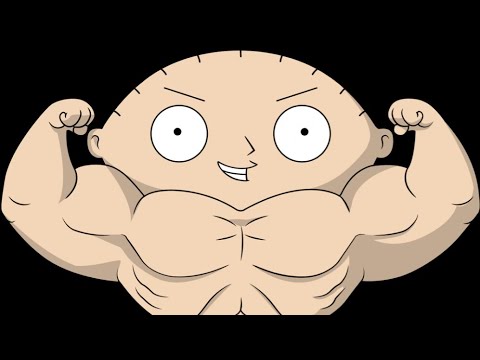 Family Guy Stewie on steroids