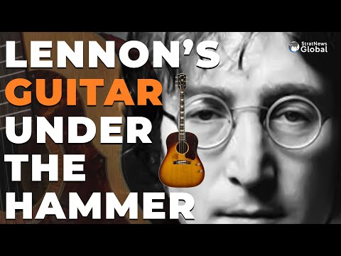 Missing Guitar of #JohnLennon Found After 50 Years, To Be Auctioned