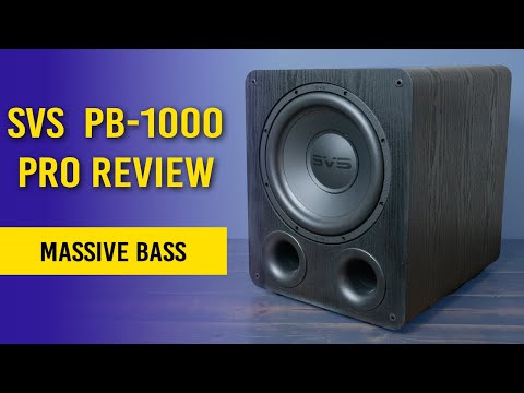 SVS PB-1000 Pro Subwoofer Review: Amazing Bass and Low End for your Home Theater