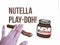 DIY: How to Make Nutella Play-Doh 