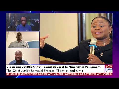 Clash at the top! NDC’s Amaliba, NPP’s John Darko spar over Article 146 as CJ demands public hearing