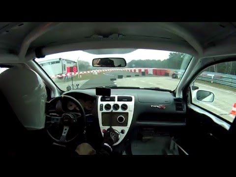 III SuperOES Tor Poznań 2016 - Michał Kolasiński - Honda Civic Type R EP3 #25 (onboard)