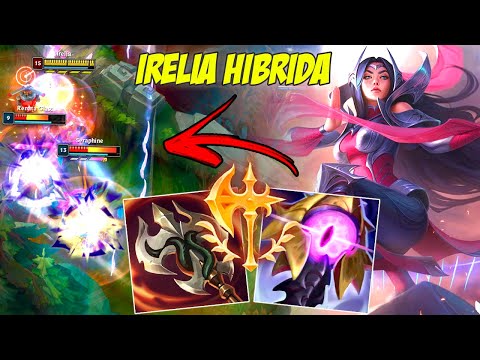 FIZ IRELIA HIBRIDA E ME SURPREENDI - LEAGUE OF LEGENDS