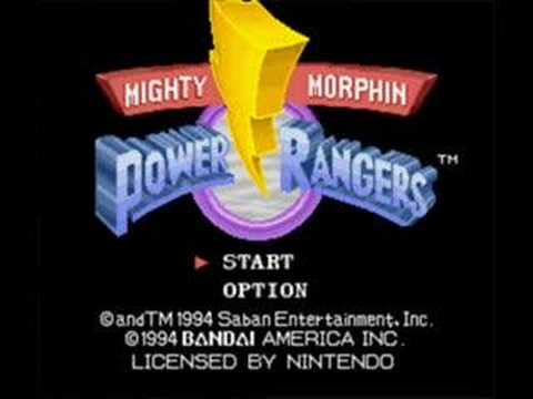 Best video game music ever!Top150(63)Powers rangers snes