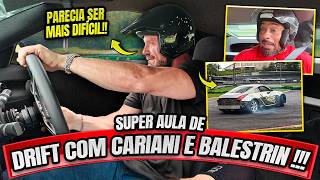 CARIANI E BALESTRIN - PILOTO DE DRIFT POR UM DIA !!!