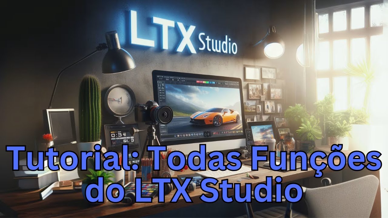 Tutorial do LTX Studio um passo a passo mostrando todas as funções do aplicativo