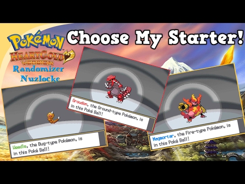 Pokémon Heartgold Randomizer Nuzlocke: CHOOSE MY STARTER!