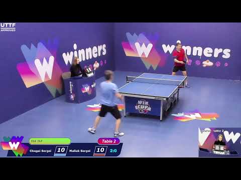 WINners CUP table 2  13.01 Chugai Sergei - Maliuk Sergei  18:30