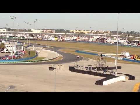 Rolex 24 at Daytona 2014 track part 1