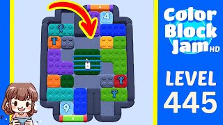 Solution du Niveau 445 de Color Block Jam