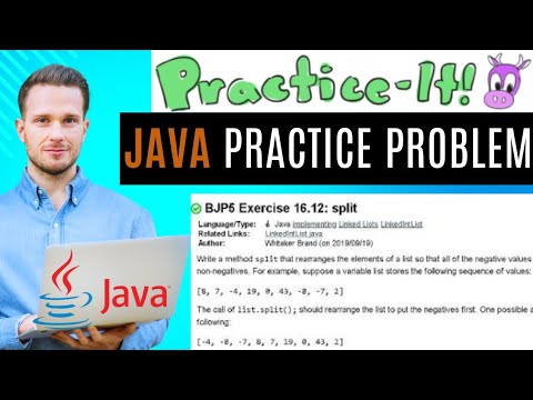 Java Practice It Exercise 16 12 Split Linkedlist Implementing Instance Methods