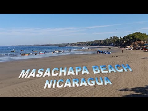 Arriving at Masachapa Beach! Beautiful Place to Visit in Nicaragua