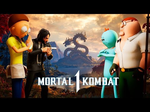 Morty Vs Peter Griffin - (Very Hard) Mortal Kombat 1