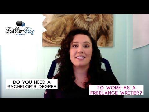 YouTube video about Is a Degree Necessary for Freelance Writing?