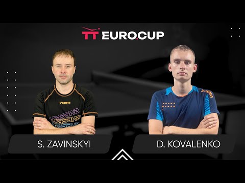 08:00 Dmytro Kovalenko - Serhii Zavinskyi 04.12.2024 TT Euro.Cup Ukraine Professional. TABLE 3