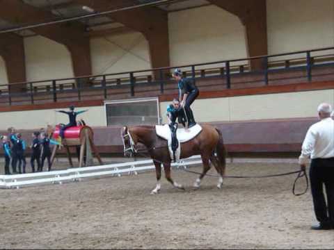 2009 06 20 Nationale Voltigedag Team 4 plicht en kür