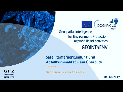 GEOINT4ENV Nutzerworkshop Vortrag Clara Nicolai, GFZ