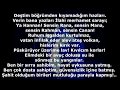 Sagopa Kajmer - Ateşten gömlek ( Sözleri) 