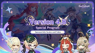 Обновление 4.8 для Genshin Impact отправит игроков в новую летнюю локацию Симуланка